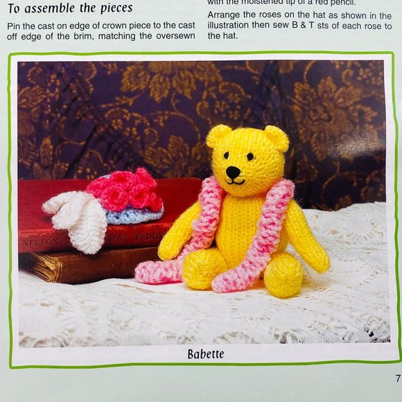Jean Greenhowe's Jemima-Jane and Friends Pattern Booklet (1997) - Picture 5 of 10